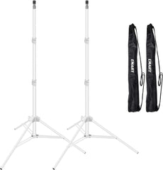 7 Ft Portable Photo Video Tripod Stand with Carry Case - 2 Pack
