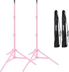 7 Ft Portable Photo Video Tripod Stand with Carry Case - 2 Pack
