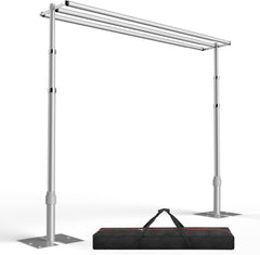 10x10Ft Triple Crossbar Pipe and Drape Photo Background Support Kit