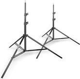 2-Pack 8.5 Ft Portable Photo Video Lighting Tripod Light Stand