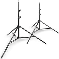 2-Pack 8.5 Ft Portable Photo Video Lighting Tripod Light Stand