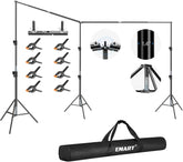 10x20 Ft Heavy-Duty Photography Backdrop Stand Kit with 300° Angle Rotatable Connector