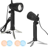LED Continuous Light Lamp 5500K Portable Camera Photo Lighting - 2 Sets