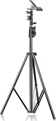 8.5FT Background Disc Reflector Light Stand with 5/8" Heavy Duty Clamp Holder