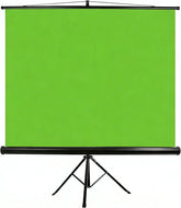 79 x 71in Green Screen Stand, Professional Chromakey Background with Auto-Locking Frame, Collapsible Portable Backdrop with Adjustable Tripod, Fast Fold Designed