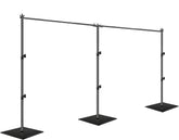 Length Extension Pipe and Drape Heavy Duty Backdrop Stand Kit
