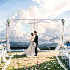 20 Ft Length Extension Pipe and Drape Heavy-Duty Photo Background Support Kit