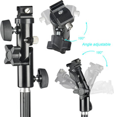 33 inch Reflective Photography Umbrella Kit with Adjustable Light Stand