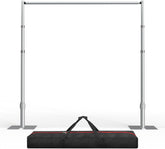 10x10Ft Heavy-Duty Pipe and Drape Stand Adjustable Photo Booth Frame Kit
