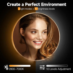 60" Tripod LED Video Light Kit, Upgrade 2800-7000K Dimmable Lighting