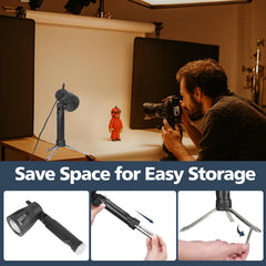LED Continuous Light Lamp 5500K Portable Camera Photo Lighting - 2 Sets