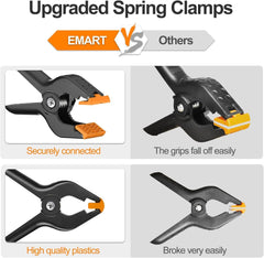 12 Pack Heavy Duty Spring Clamps