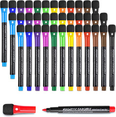 EMART Dry Erase Markers Fine Tip 36 Count Magnetic White Board Markers