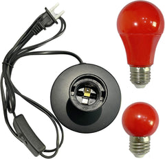 EMART Darkroom Safe Light, Red LED Desk Lamp with Clip