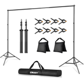 10x7ft Photo Studio Adjustable Backdrop Stand kit
