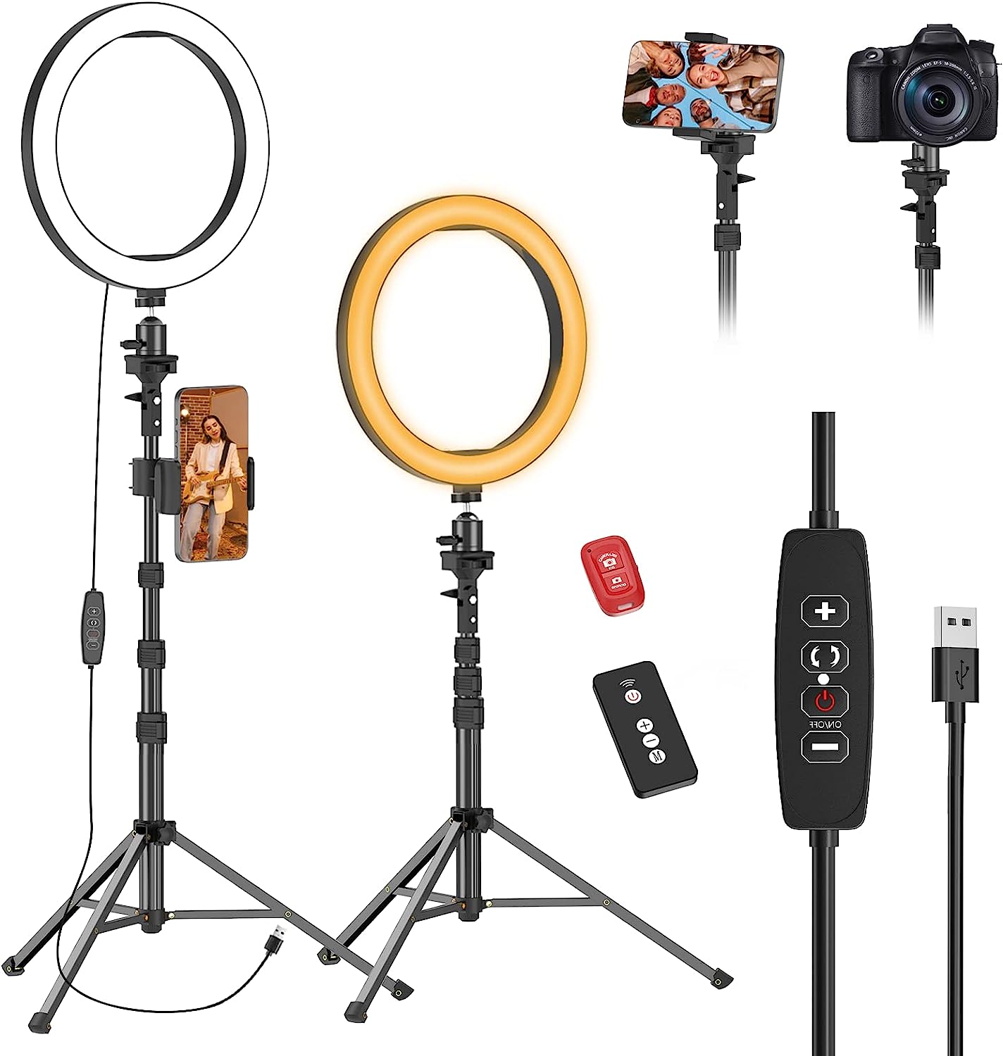 begroting Duplicaat moeilijk tevreden te krijgen 10” Selfie Ring Light with Tripod for Live Stream/ Makeup/ TikTok – EMART®|  Photography Equipment