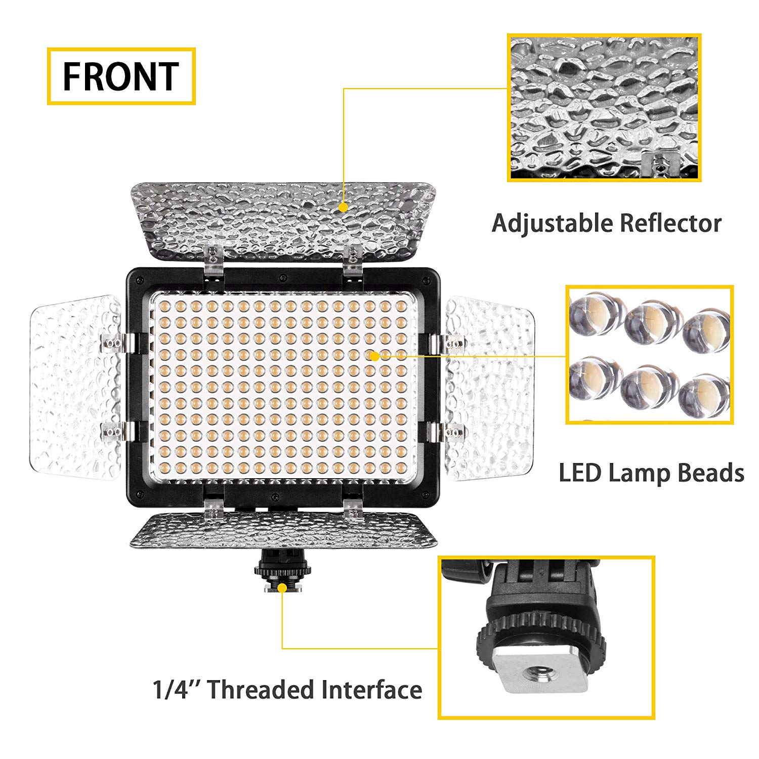 Ideas Illuminated EMART Dimmable LED Panel Video Light Kit - 2 Pack