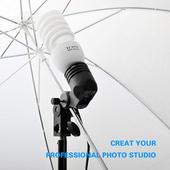 Emart Photography Umbrella Lighting Kit, 400W 5500K Photo Portrait - EMART8