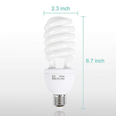 Emart Full Spectrum Light Bulb, 2 x 45W 5500K - EMART8
