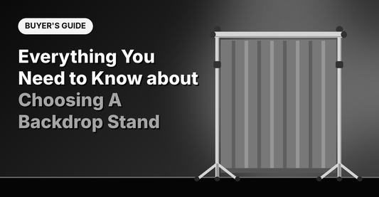 Everything You Need to Know about Choosing A Backdrop Stand