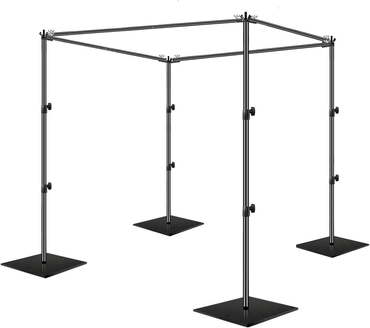 Heavy Duty Square Pipe and Drape Backdrop Stand Kit