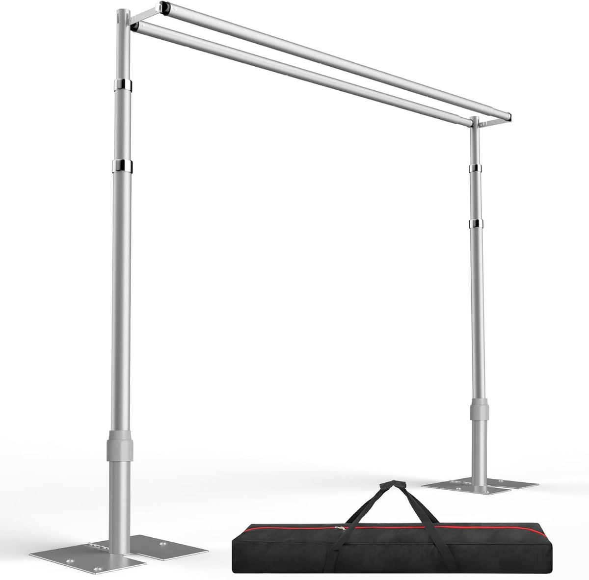 10x10Ft Double Crossbar Pipe and Drape Photo Background Support Kit