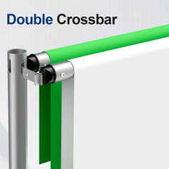 10x10Ft Double Crossbar Pipe and Drape Photo Background Support Kit
