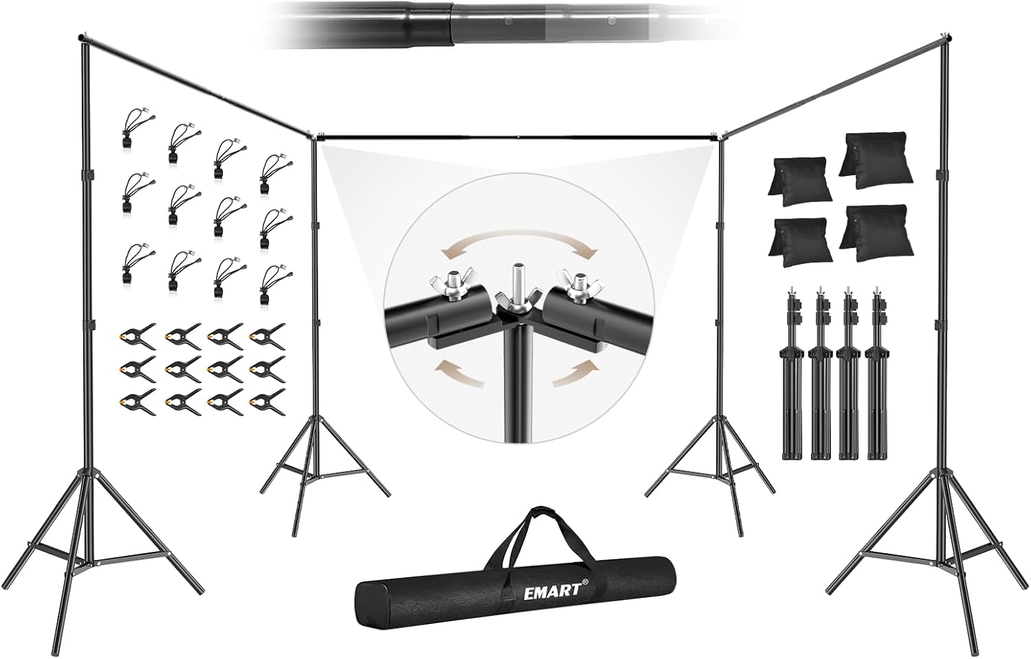 Large Tripod Backdrop Stand Kit