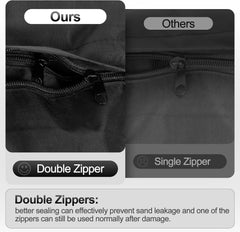 4-Pack Heavy Duty Sandbag Photo Studio Weight Bag - Black