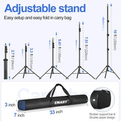 Heavy Duty Photography Backdrop Stand kit