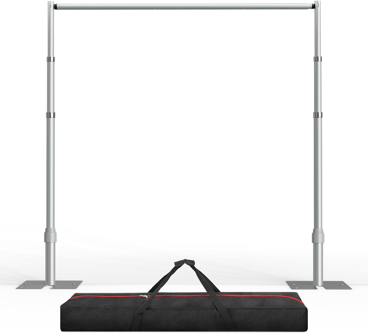 10x10Ft Heavy-Duty Pipe and Drape Stand Adjustable Photo Booth Frame Kit
