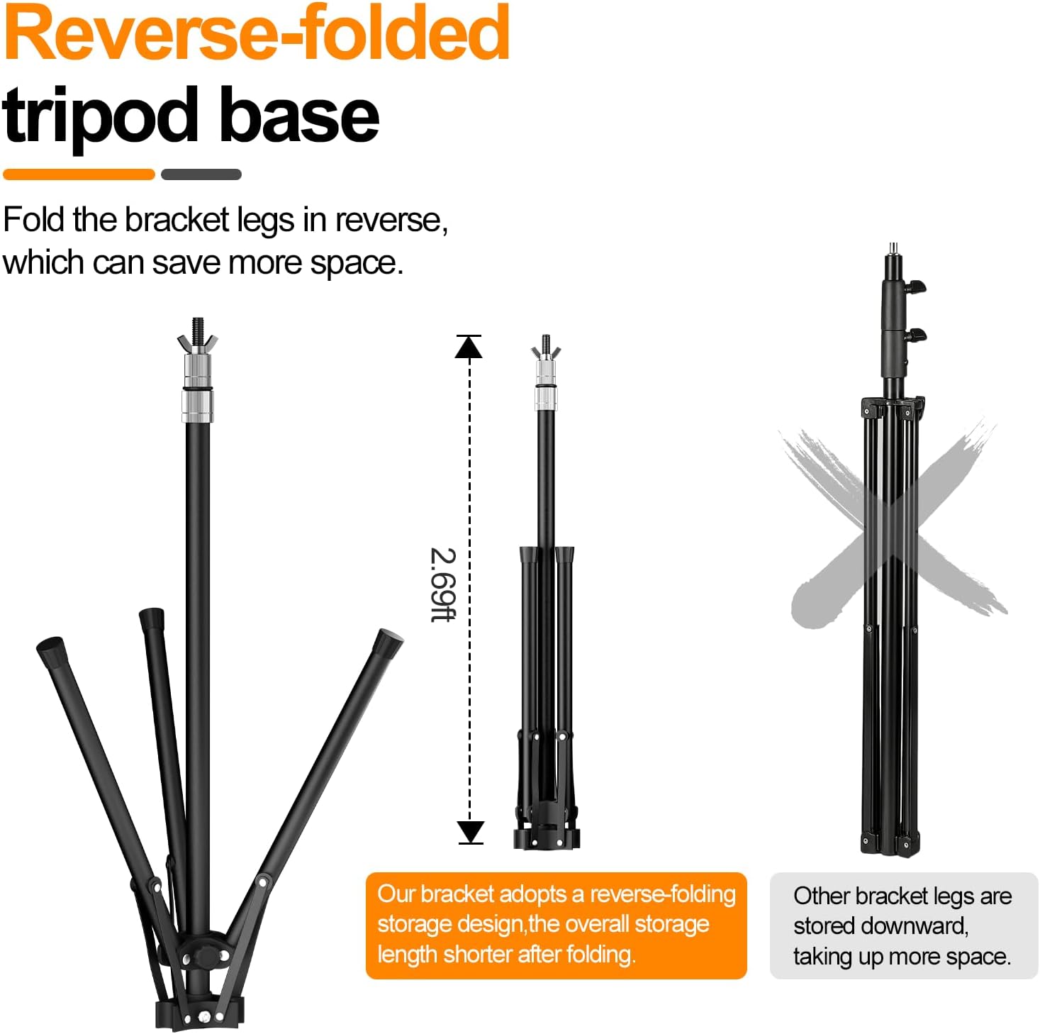 Reverse-Folding Backdrop Stand Kit