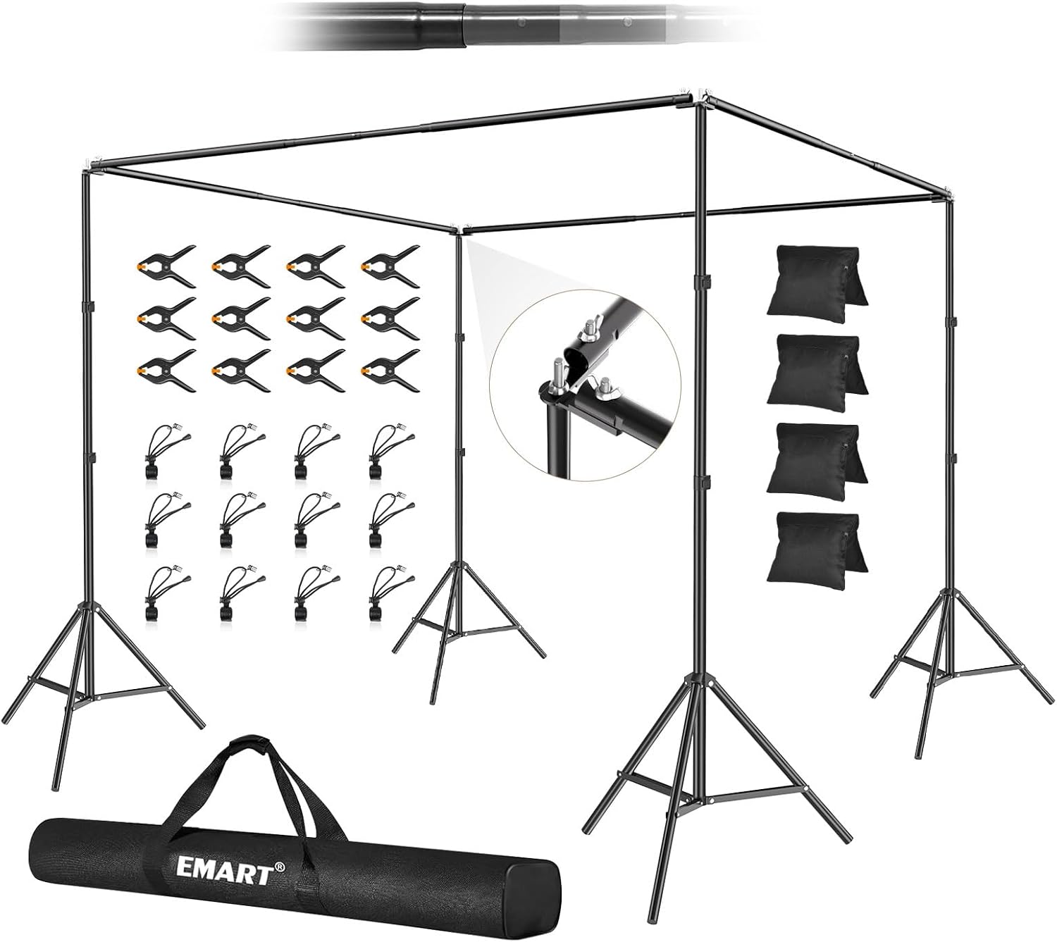 Large Tripod Backdrop Stand Kit