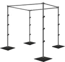 8.5x10ft Square Pipe and Drape Background Frame Kit