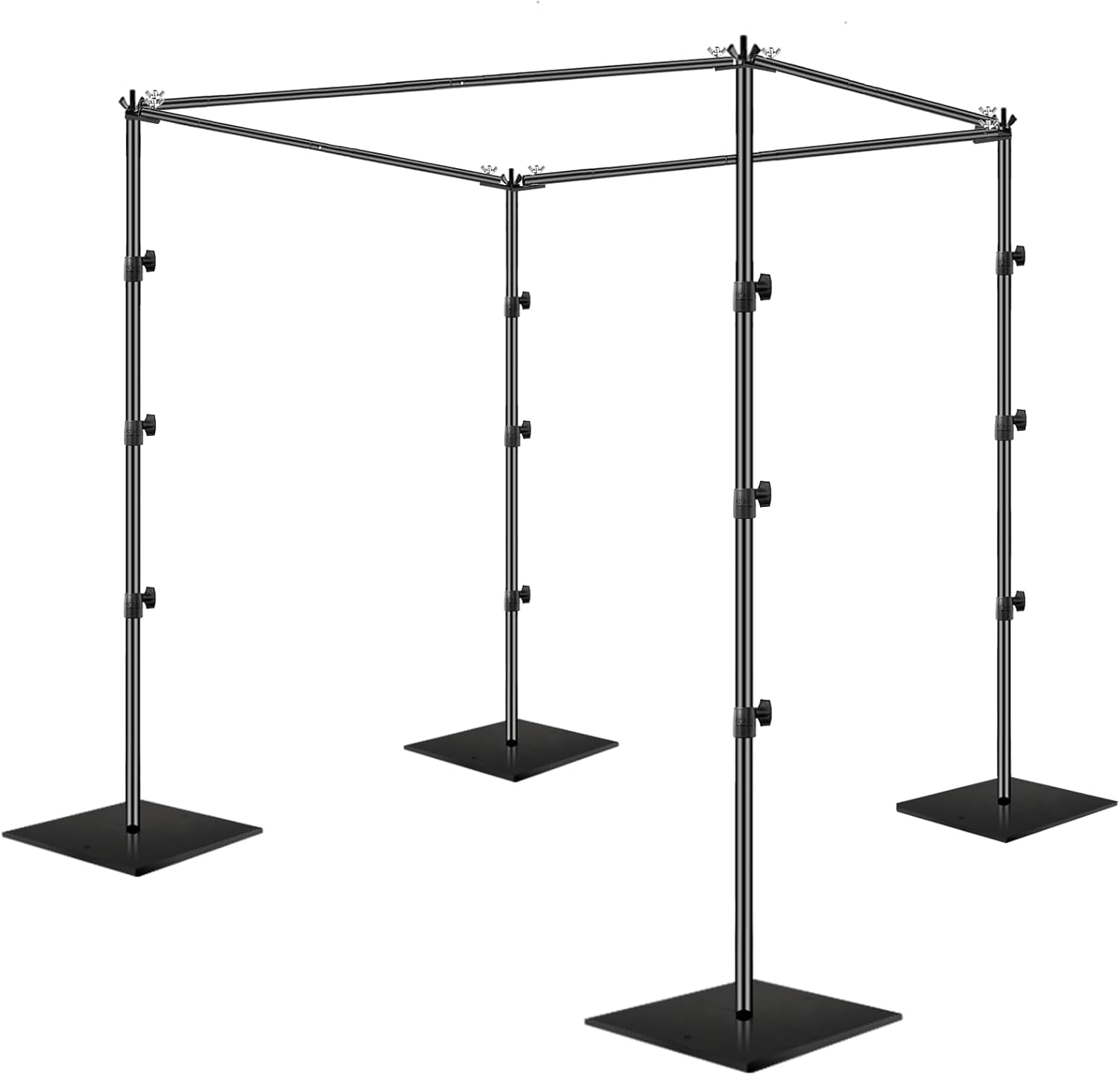 Heavy Duty Square Pipe and Drape Backdrop Stand Kit