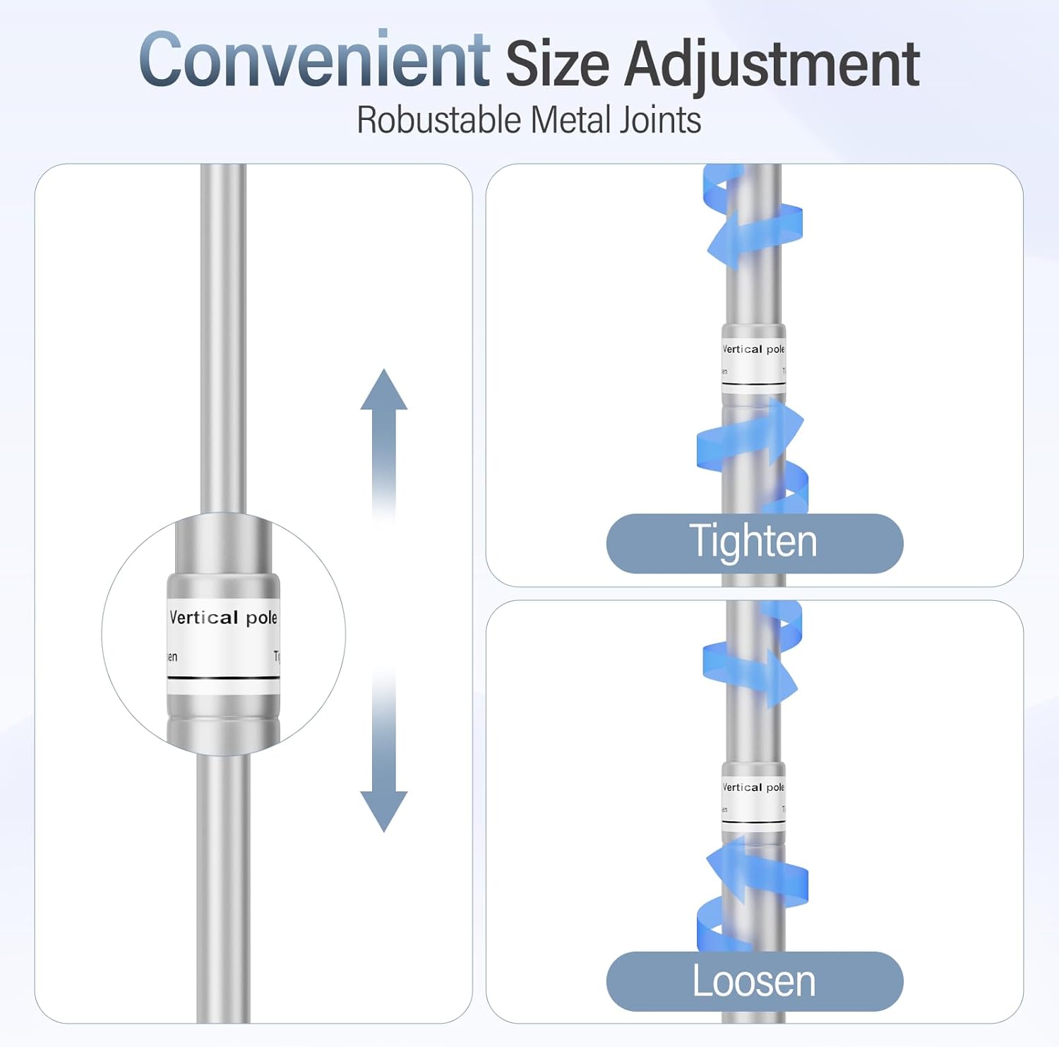 Heavy Duty Pipe and Drape Adjustable Backdrop Stand Kit-Silver