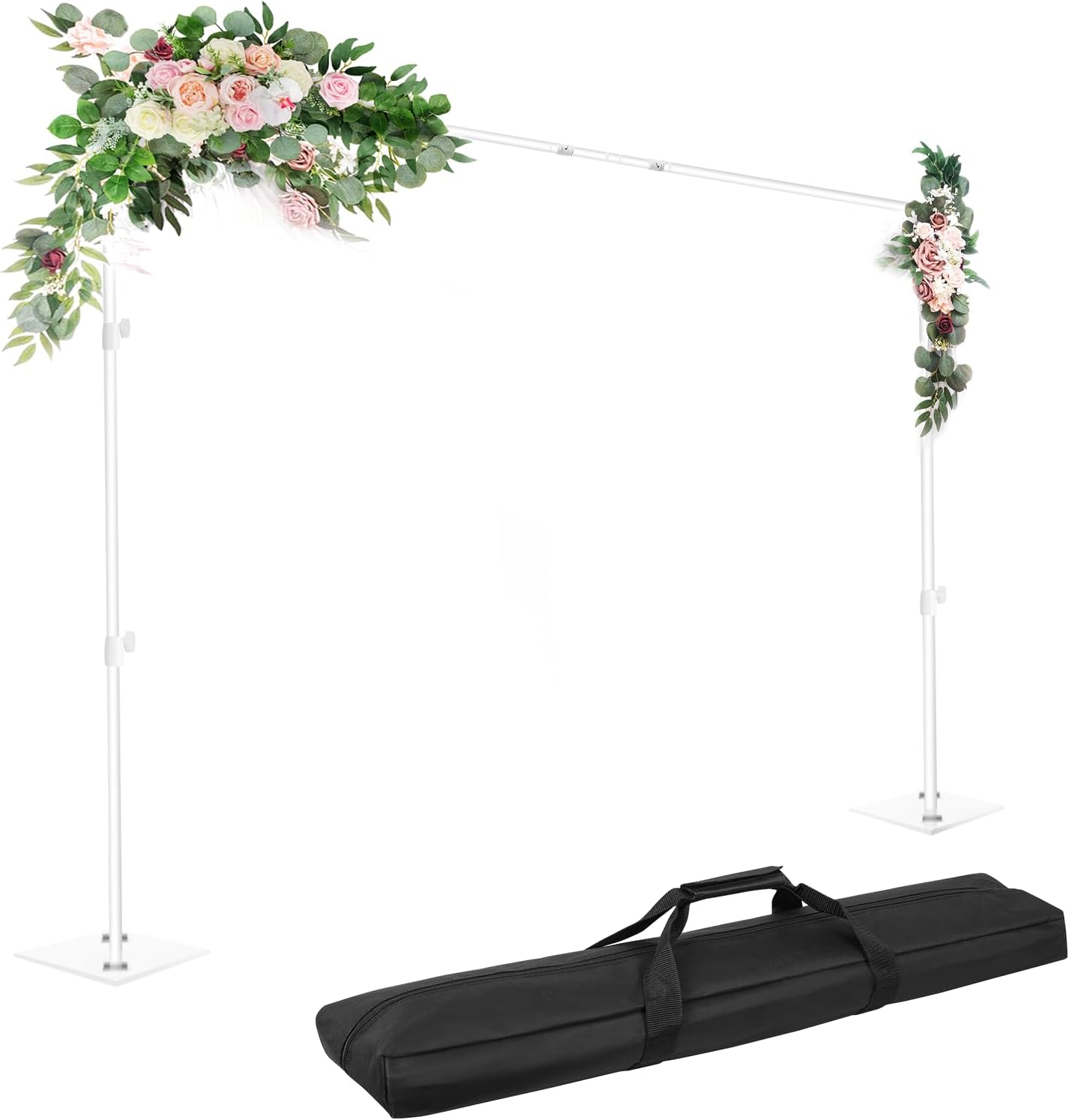 Pipe and Drape Adjustable Photography Backdrop Stand Kit