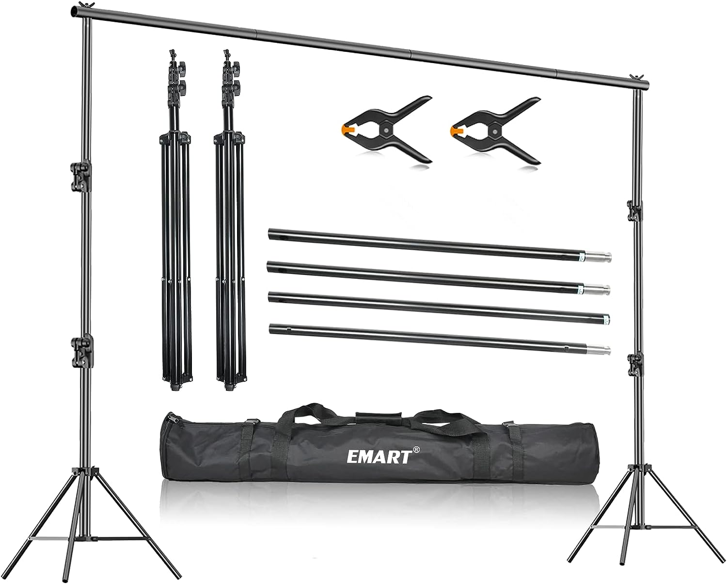 Photo Video Studio 9.2 x 10 ft Heavy Duty Background Stand System