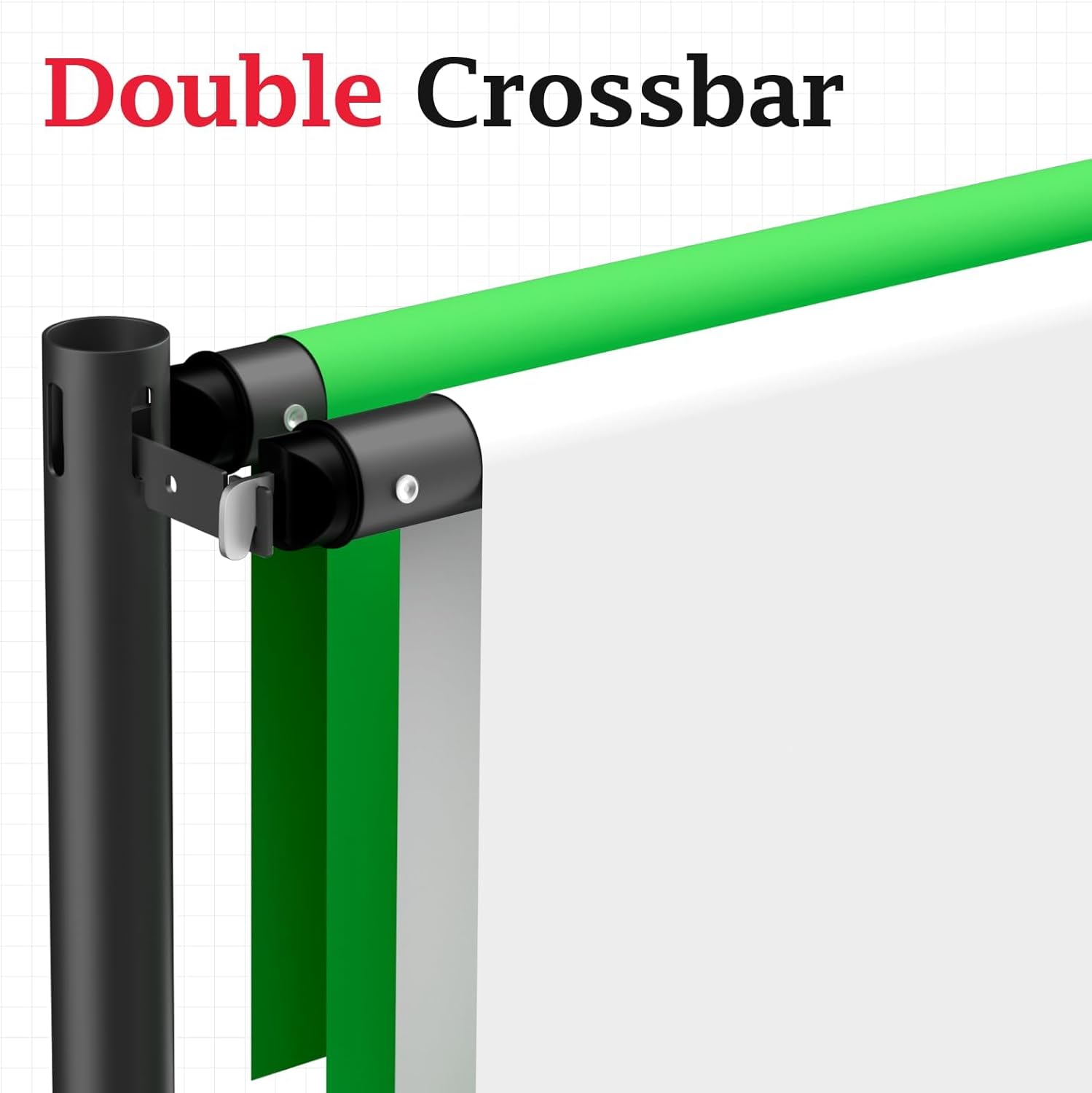 10ftx10ft Pipe and Drape Stand Kit-Black