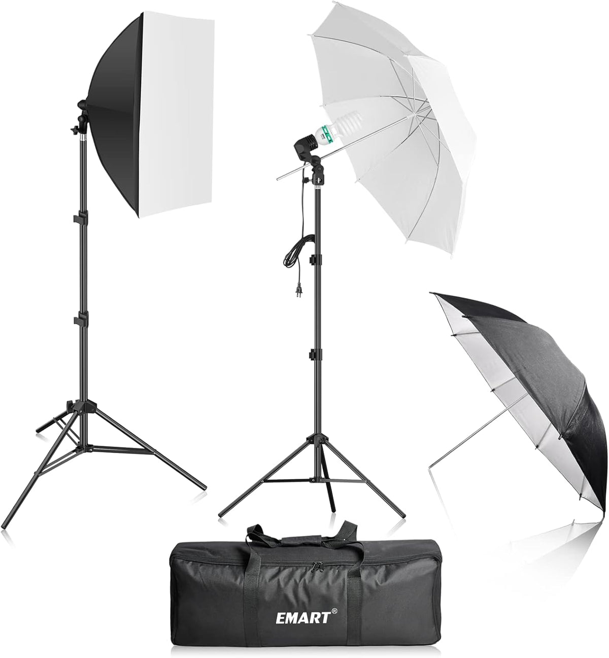 【Clearance】Umbrella Soft Box Lighting Kit 105W/5500