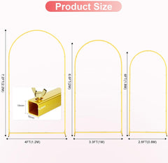 Metal Gold Balloon Arch Stand