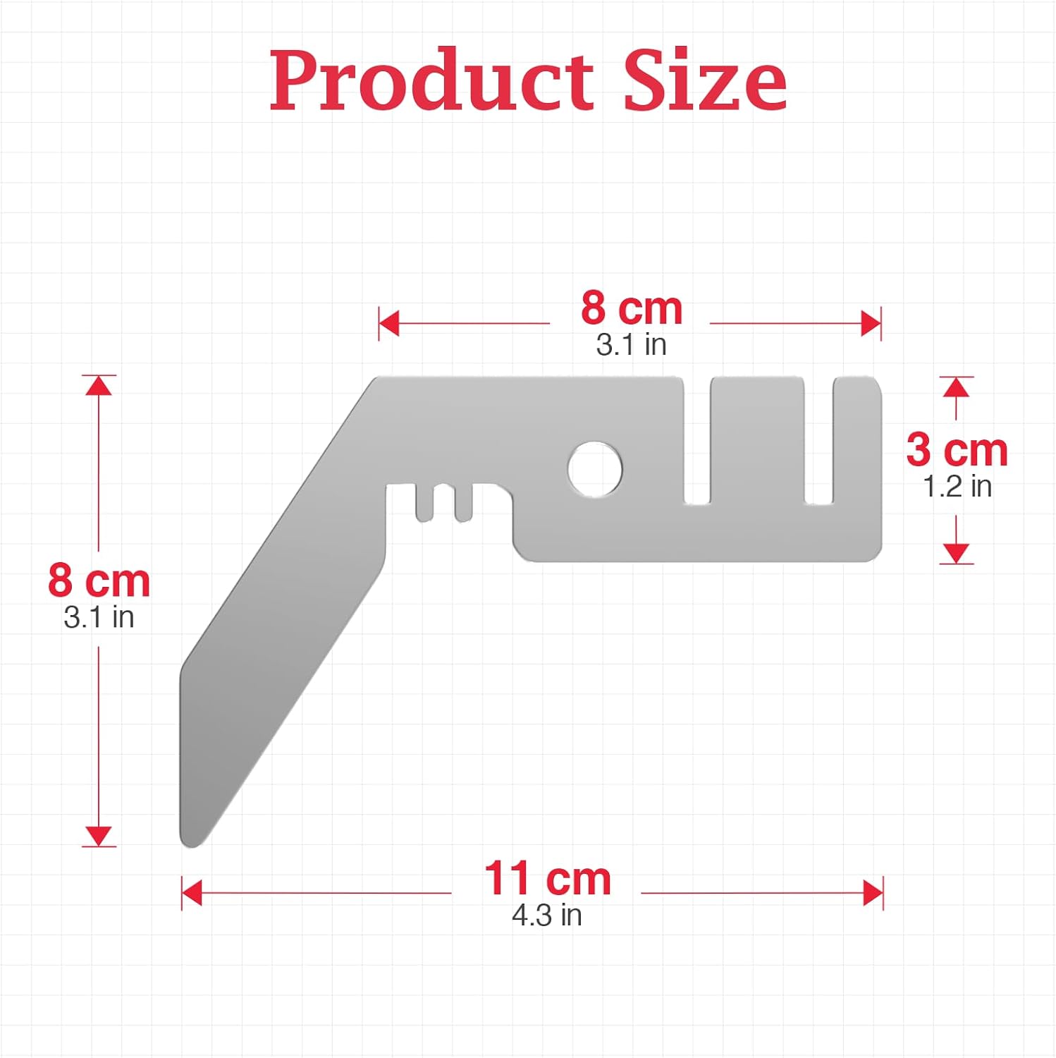 3in Adjustable Crossbar Hanger for Pipe and Drape Stand - 4Pcs