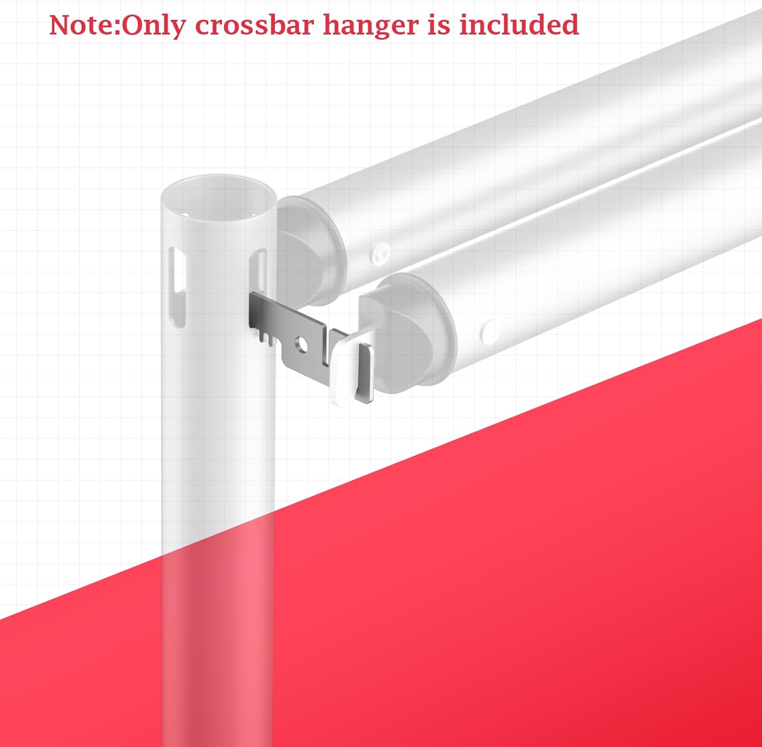 3in Adjustable Crossbar Hanger for Pipe and Drape Stand - 4Pcs