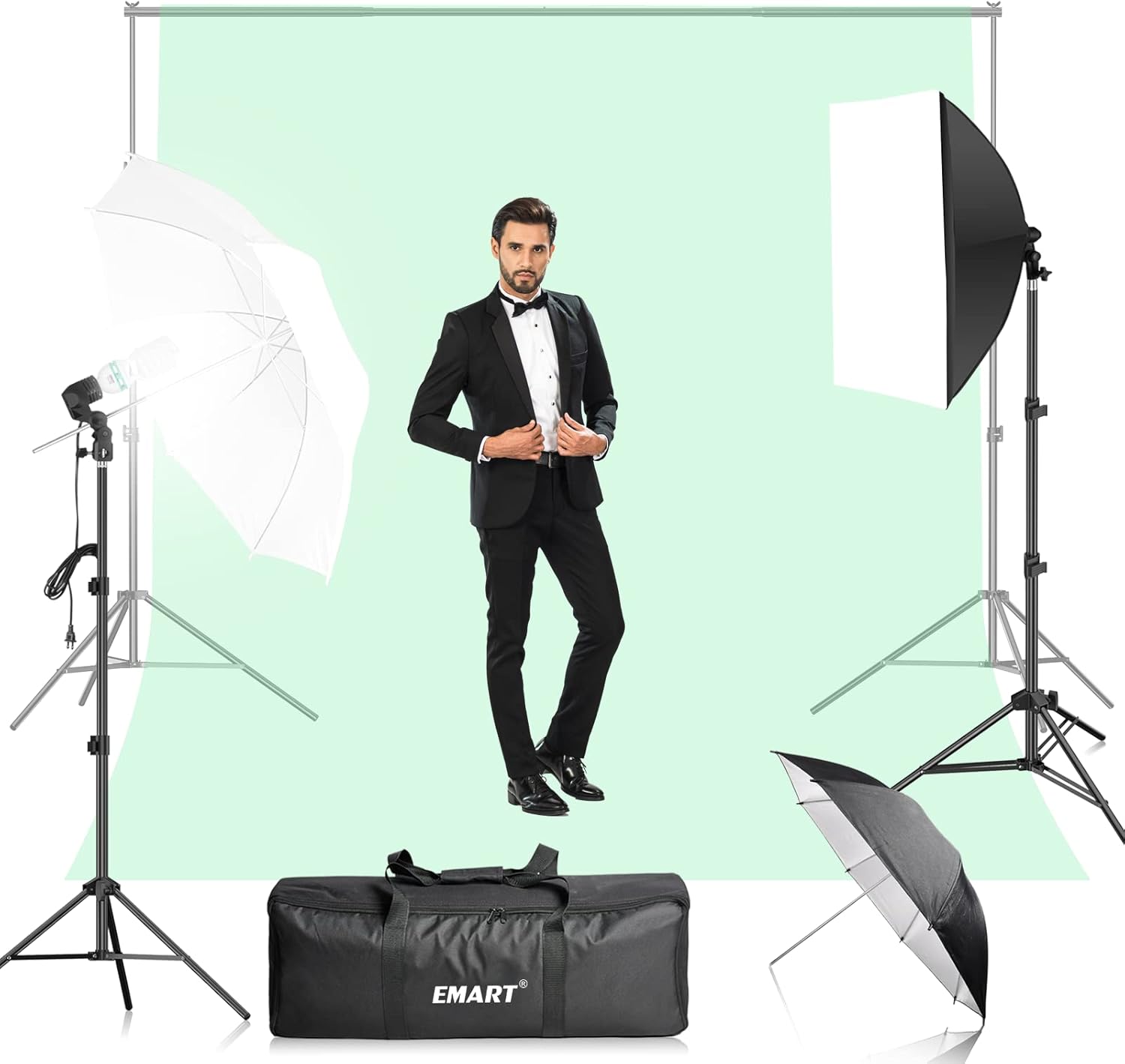 【Clearance】Umbrella Soft Box Lighting Kit 105W/5500