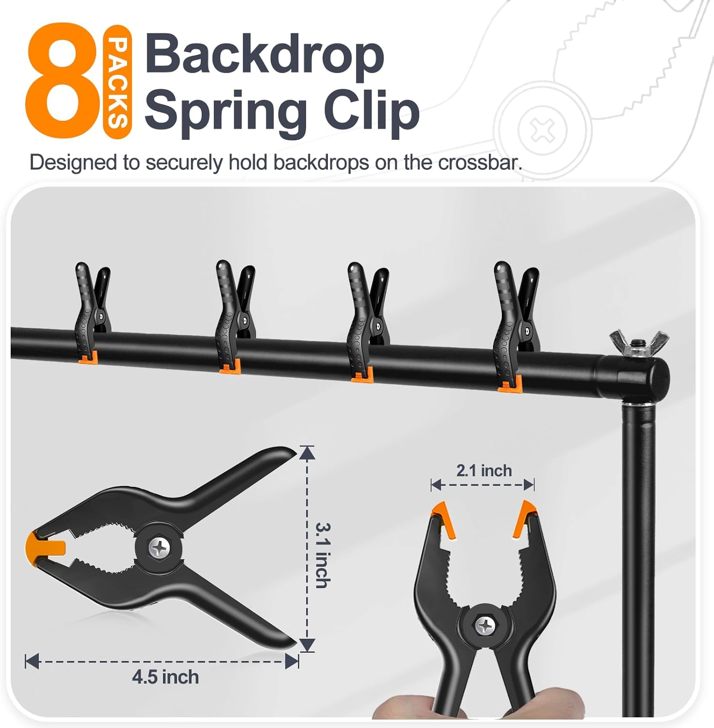 Reverse-Folding Backdrop Stand Kit