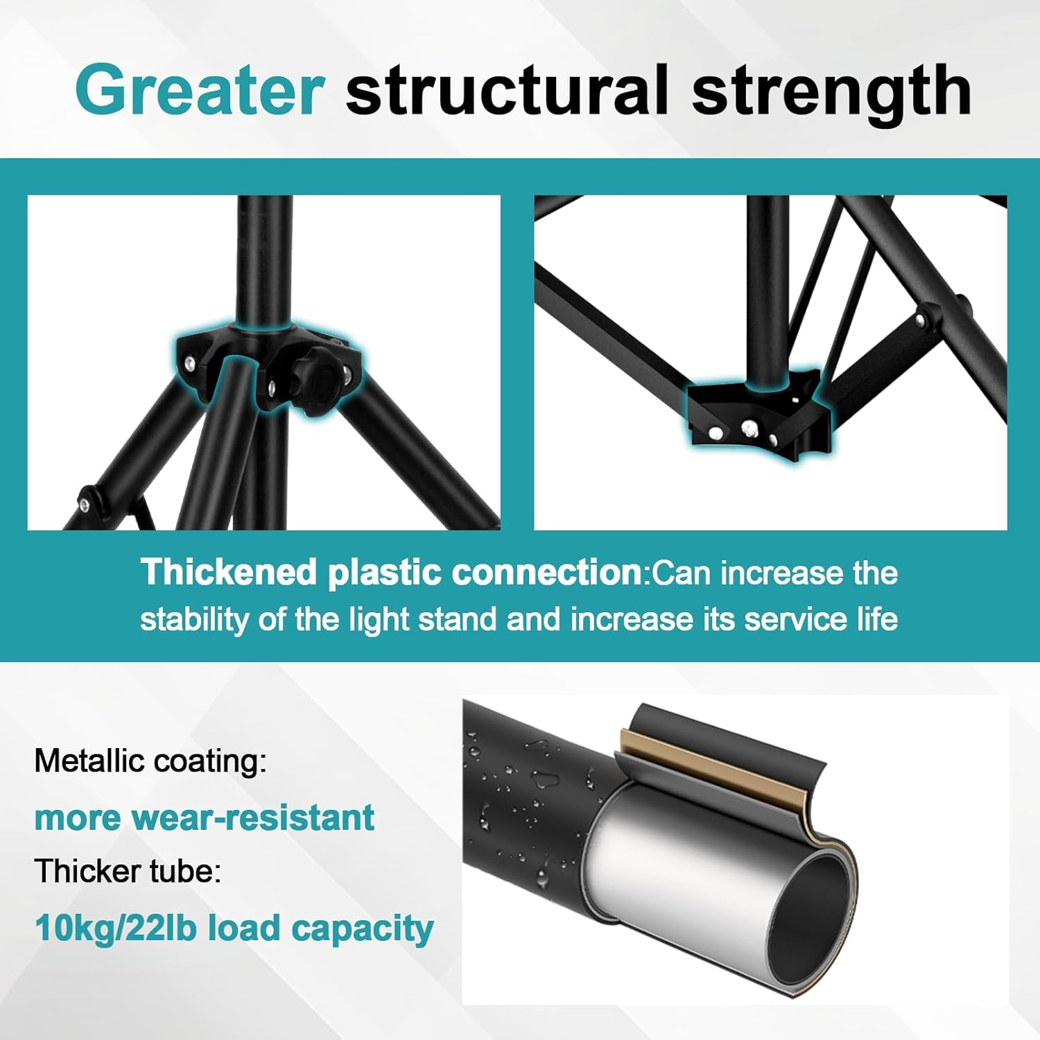 2.8-8.5Ft Adjustable Reverse Folding  Light Stand