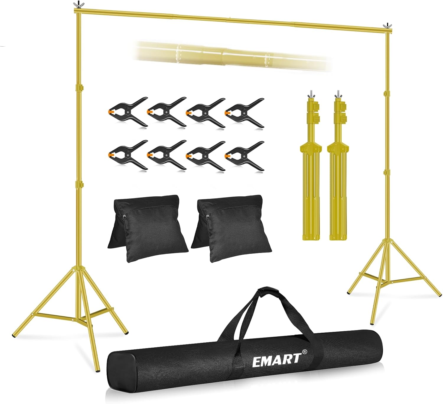Heavy Duty Photography Backdrop Stand kit
