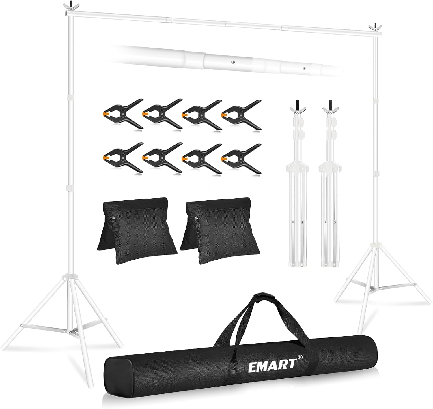 Heavy Duty Photography Backdrop Stand kit