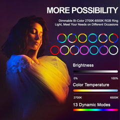 【Clearance】10 inch RGB Ring Light