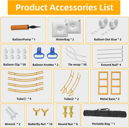 EMART 6.5x7.8FT Gold Round Backdrop Stand, Double Tubes Circle Balloon Arch Frame, Metal Flower Arch Stand for Wedding - EMART INTERNATIONAL, INC (Official Website)